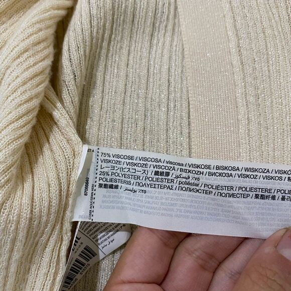 MNG • Ribbed Sweater Dress • size Small - Picture 4 of 6